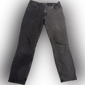Abercrombie & Fitch 2 Tone Dark/ Light Gray Skinny Highrise Jeans